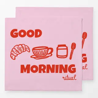 Servietten Good Morning Ritual