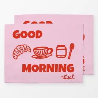 Tischset Good Morning Ritual