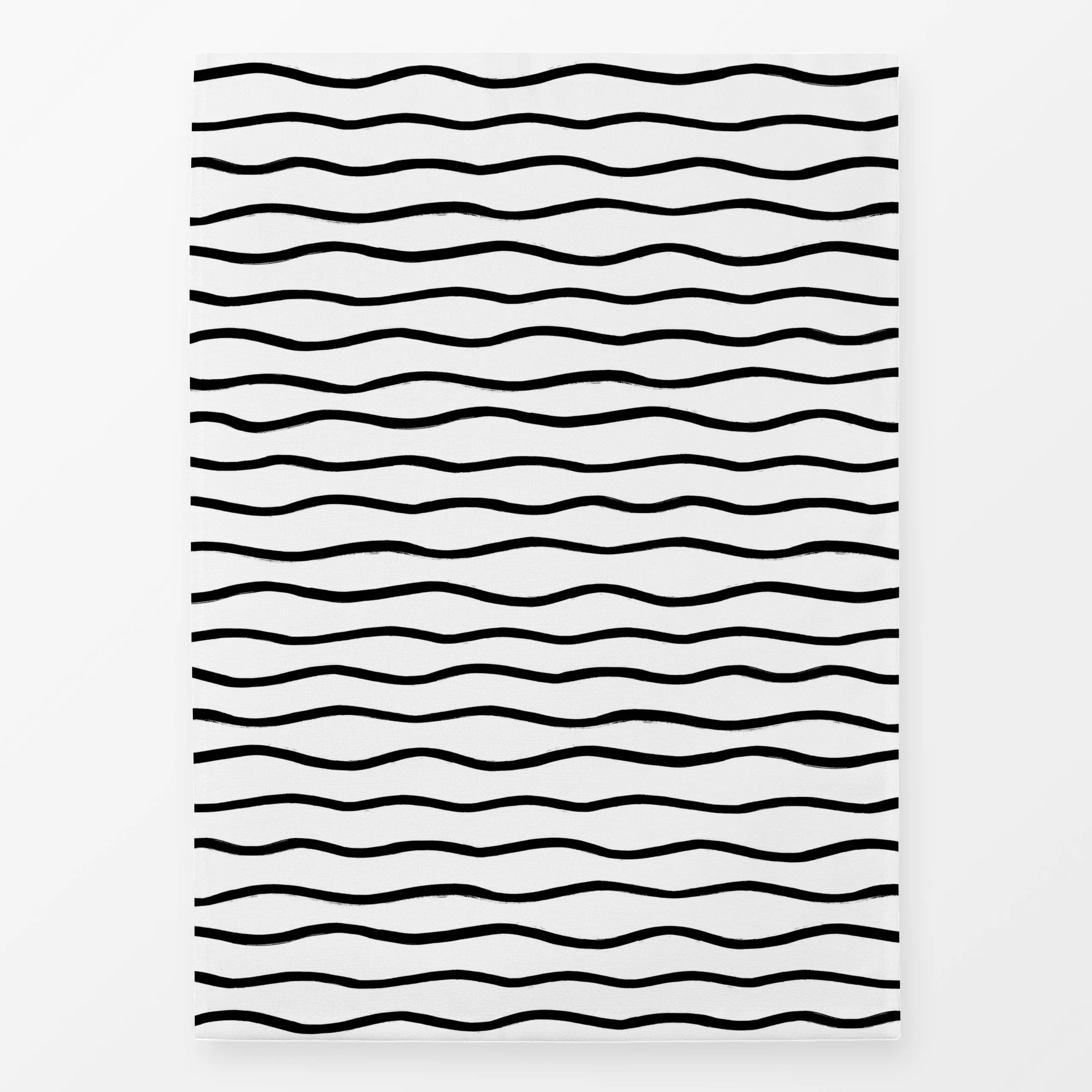 Geschirrtücher Streifenliebe Meeresrauschen 1 - Symbole & Muster - von „Primus Pattern"; Linien, Wasser, Streifen, Meer, wel...