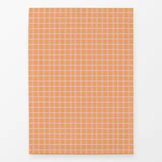 Geschirrtücher Karo Orange Rosa