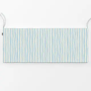Bankauflage Santorini Light Blue Stripes