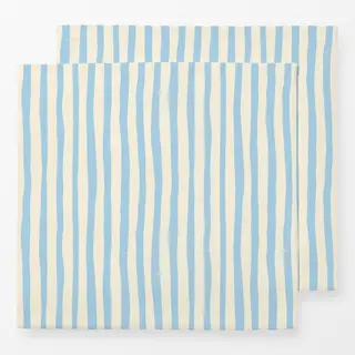 Servietten Santorini Light Blue Stripes