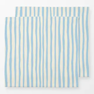 Servietten Santorini Light Blue Stripes