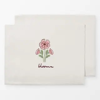 Tischset bloom flower