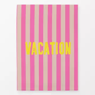 Geschirrtücher Vacation Auf Pinken Streifen