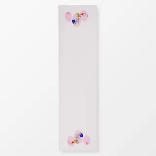 Tischläufer Ostereier mit Blumen Beige