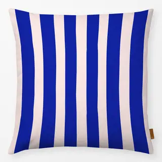 Kissen Coastal summer Streifen blau