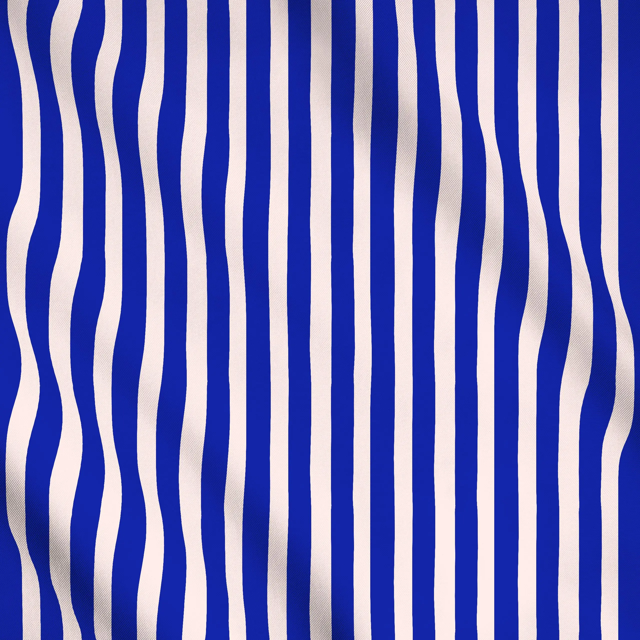 Meterware Coastal summer Streifen blau - Sommer, Symbole & Muster - von „Carolin Vonhoff"; Blaugrau, Streifen, Sommerblumen,...