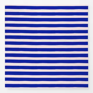 Tischdecke Coastal summer Streifen blau