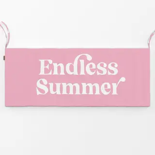 Bankauflage Endless Summer rosa