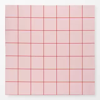 Tischdecke Big Grid Red Rose