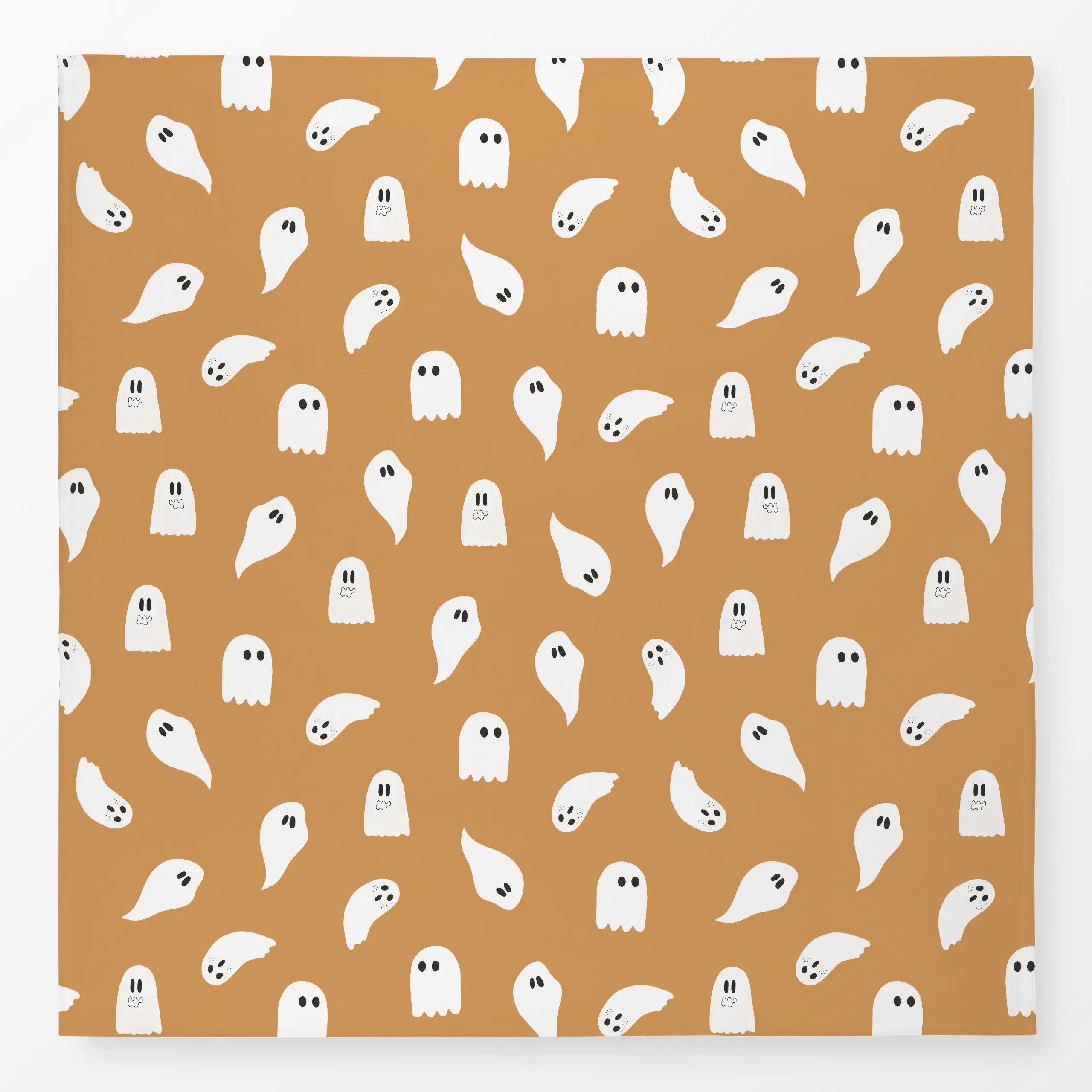 Tischdecke Süße Geister - Herbst, Anlässe - von „Menina Lisboa "; Muster, Illustration, Kinder, Orange, verspielt, Herbst, H...