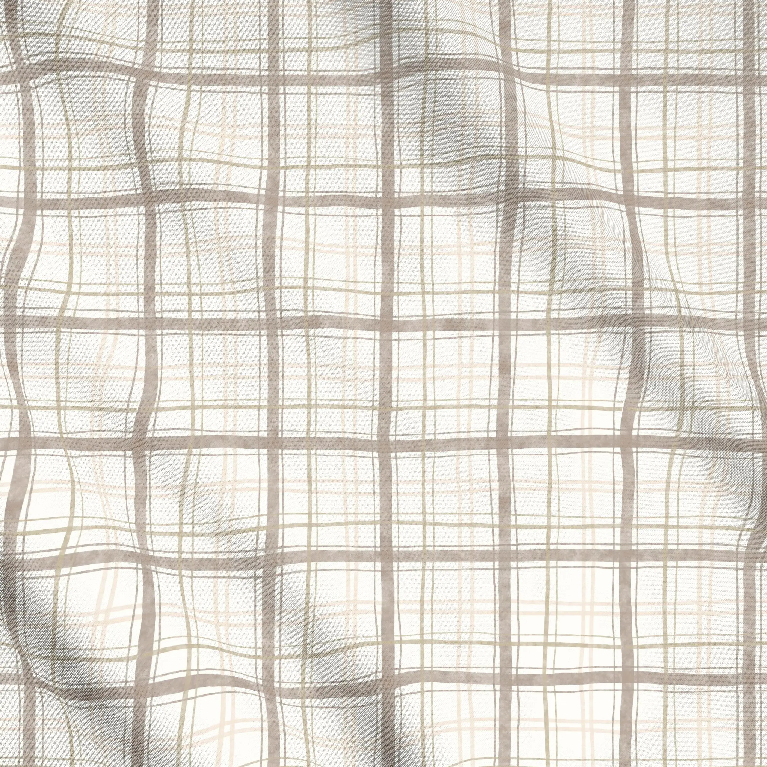 Meterware Plaid - Beige Kollektion, gemustert, Ostern, von Kathrin Löffler