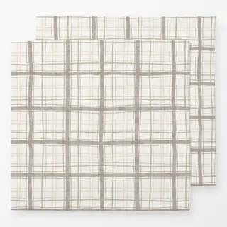 Servietten Plaid - Beige Kollektion