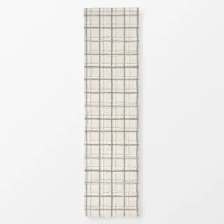 Tischläufer Plaid - Beige Kollektion