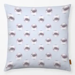 Kissen Perlen Babyblau
