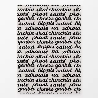 Geschirrtuch Prost Cheers Salud