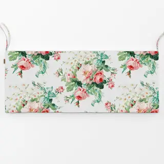 Bankauflage Chintz Rosen Sommer Garten