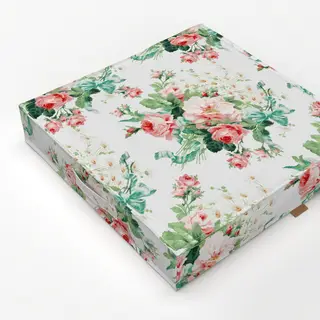 Bodenkissen Chintz Rosen Sommer Garten