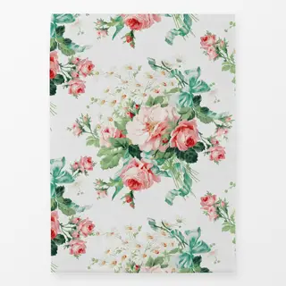 Geschirrtücher Chintz Rosen Sommer Garten