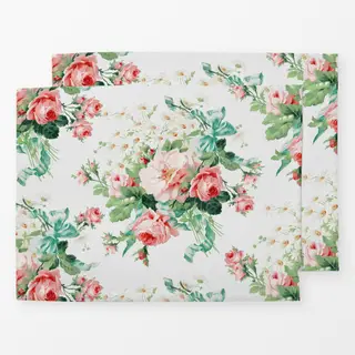 Tischset Chintz Rosen Sommer Garten