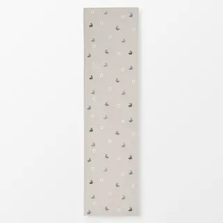 Tischläufer Osterhasen Gänseblümchen Beige