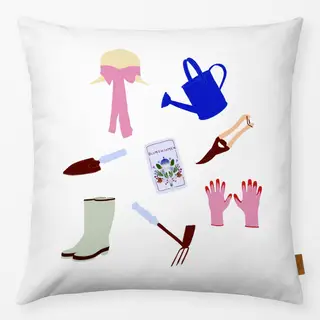 Kissen Garten Werkzeuge