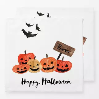 Servietten Happy Halloween Szene