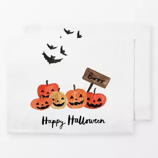 Tischset Happy Halloween Szene