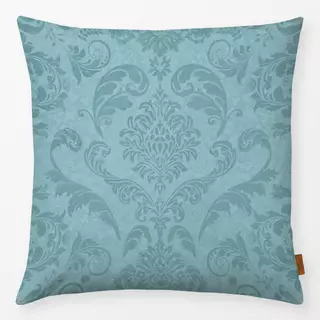 Kissen Vintage Damask Teal