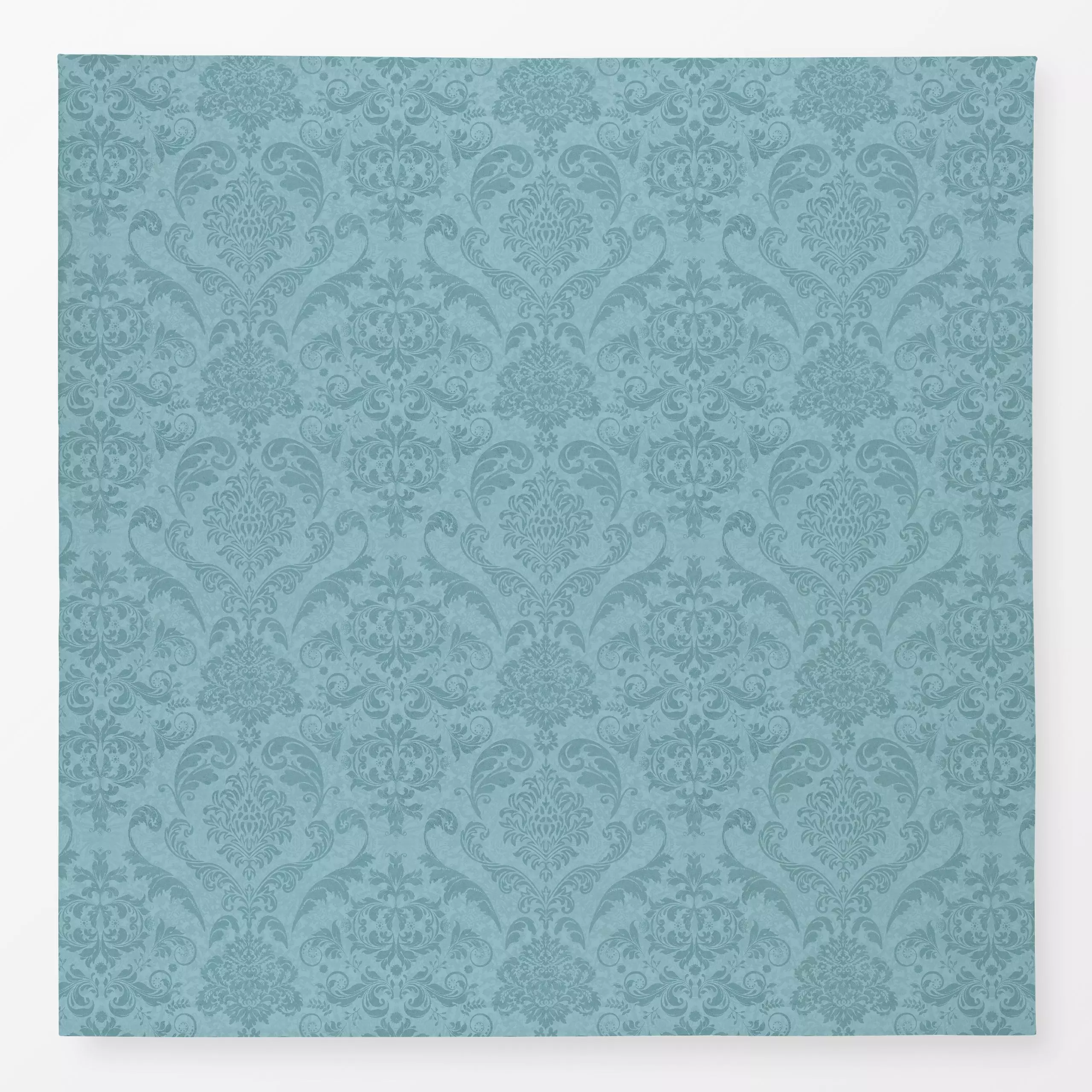 Tischdecke Vintage Damask Teal - Symbole & Muster, Retro & Vintage - von „Andrea Haase"; Muster, vintage, Ornament, Nostalgi...