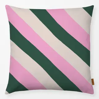 Kissen Diagonale Streifen