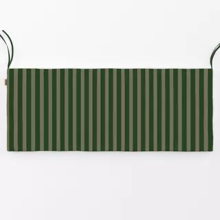 Bankauflage Bold Stripes fern green