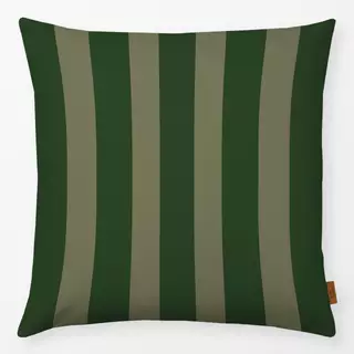 Kissen Bold Stripes fern green