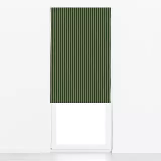 Raffrollo Bold Stripes fern green