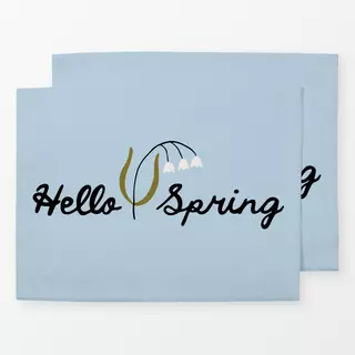 Tischset Hello Spring