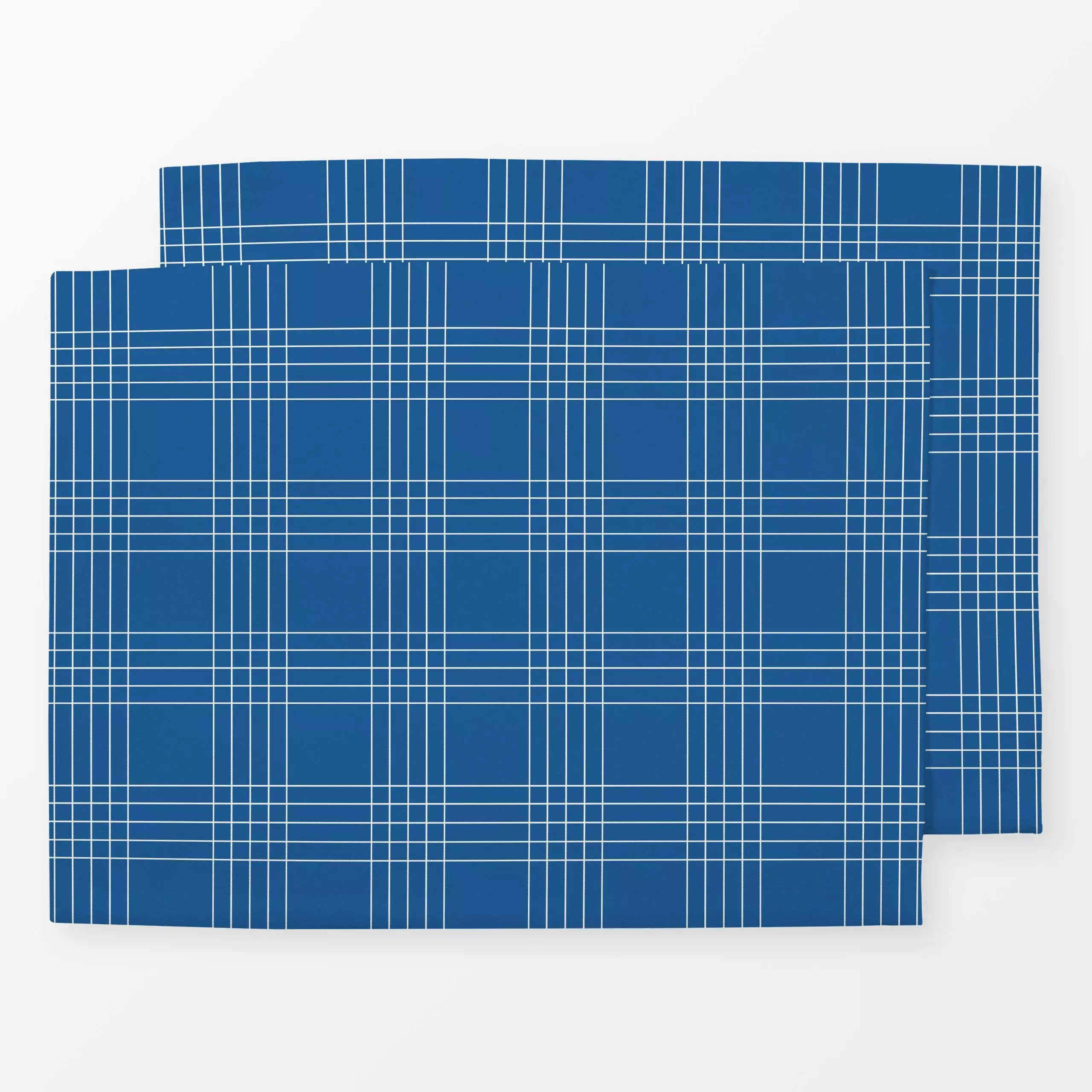 Tischset Sommer Blau, gemustert, Sommer, von Uta Naumann