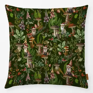 Kissen Weihnachts Füchse im Wald -