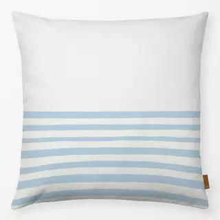 Kissen Beach Stripes aqua