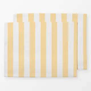 Tischset Feine Streifen Butter Gelb