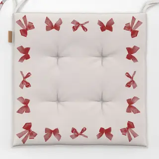 Sitzkissen Schleifen Rahmen
