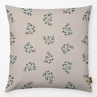 Kissen Christmas Mistletoes cream