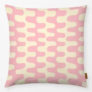Kissen Retro Summer Pink Pattern
