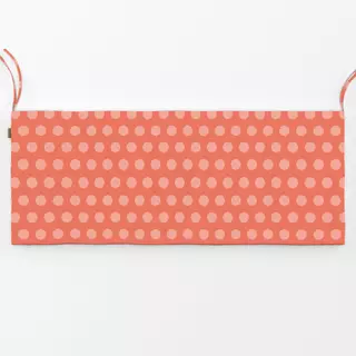 Bankauflage Polka Dots Orange