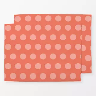 Tischset Polka Dots Orange