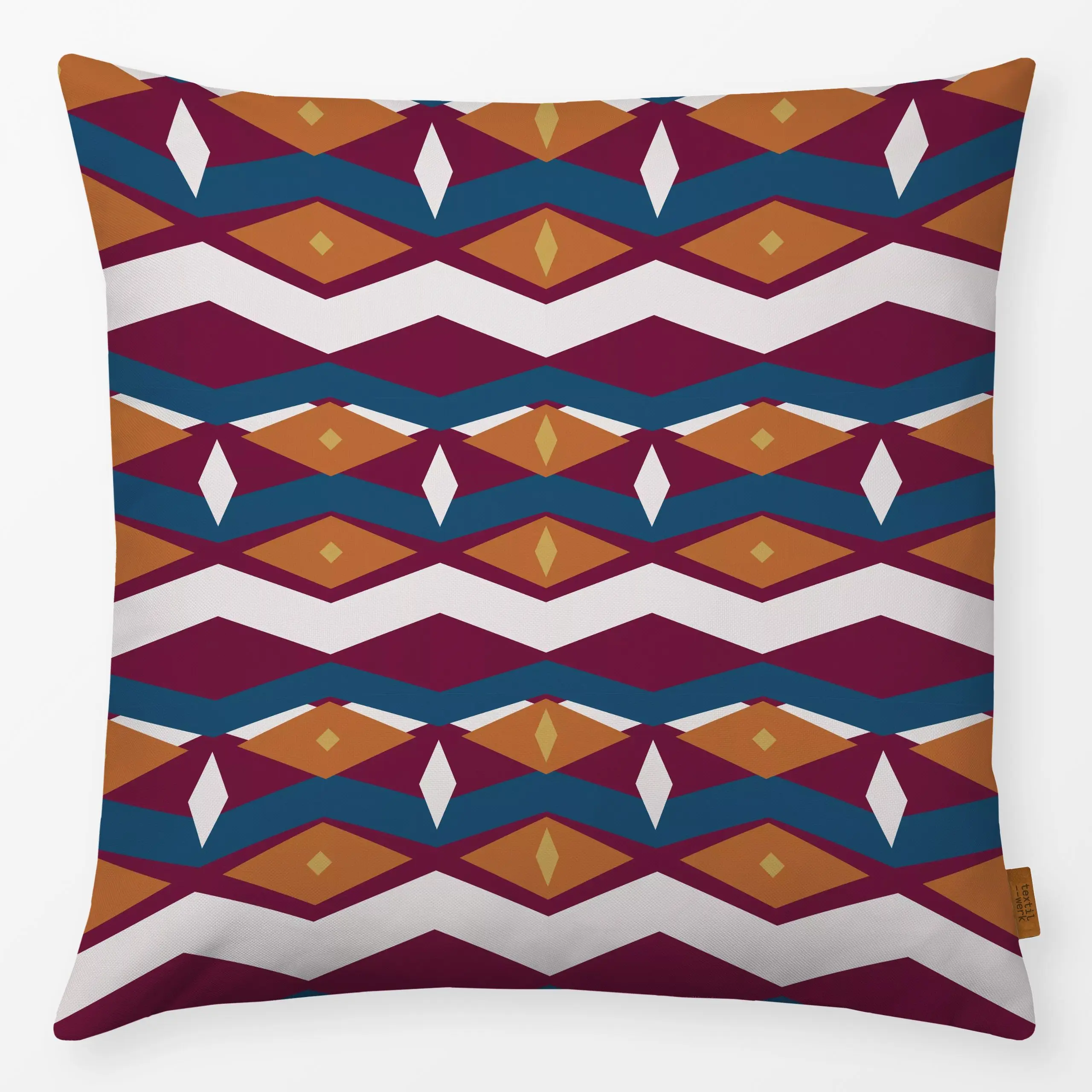 Kissen IKAT & MUSTER // 07 - Symbole & Muster - von „Heyduda"; marrakesch, marrokko, Muster, abstrakt, Geometrisch, Terrazzo...