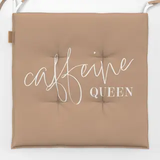 Sitzkissen Caffeine Queen