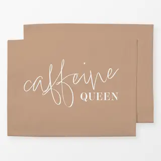 Tischset Caffeine Queen