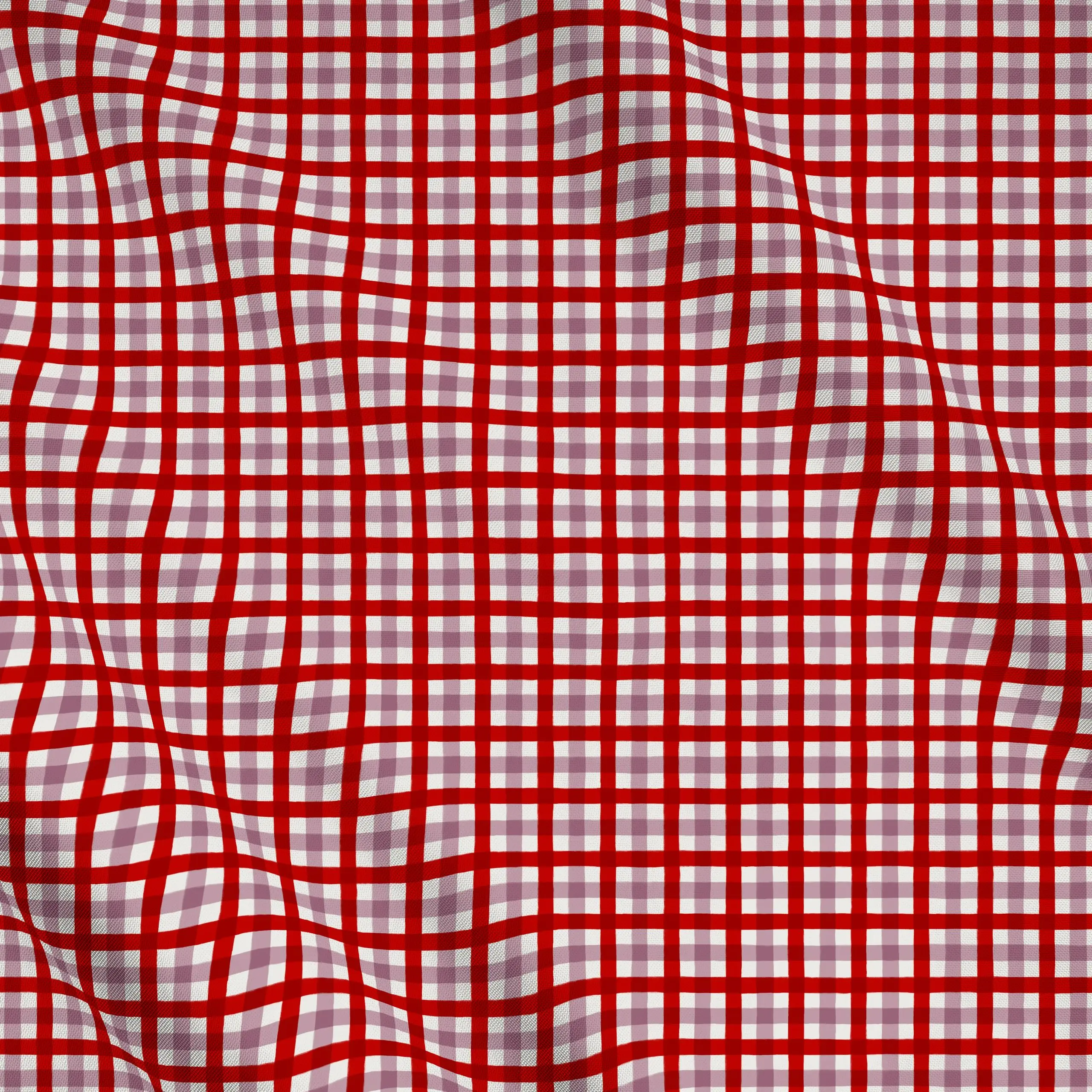 Meterware Karo Pattern - Herbst, Symbole & Muster - von „Sophie Augustin Illustration"; Muster, grafisch, Karo, Herbst, kari...