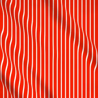 Meterware Summer Stripes red